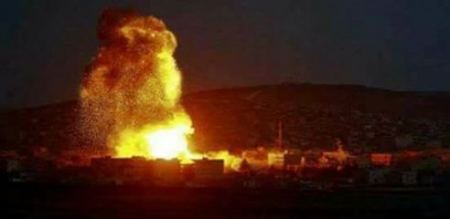 جرحى بقصف طيران الاحتلال على غزة